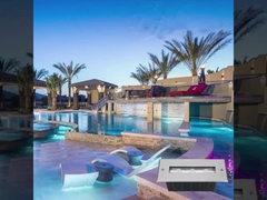 IP68 スイミングプールライト 3W 6W RGB 単色 水中線形壁洗浄機 プラスチックモウ付き