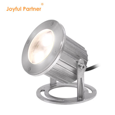 IP68 RGB LED 水中のスポットライト ステンレス鋼 316L DC24v 3*2w LED 暖かい白色 固定ベース