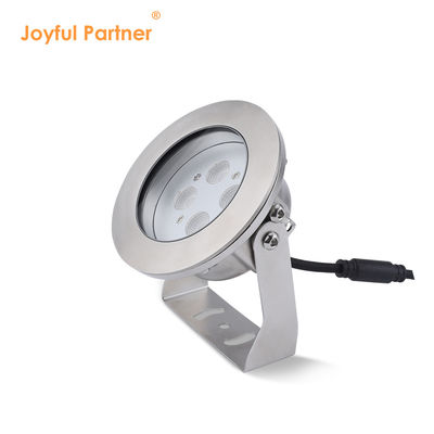 RGBW 4 In 1 LED 水中スポットライト IP68 色彩豊かな噴水スポットライト