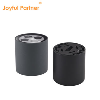 スポットガーデンLED 天井ライト 表面マウント 円筒型 アルミニウム 220V 8W 3000K ホワイト