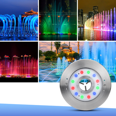 高出力 IP68 防水 12W 18W 噴水 RGB LED ライト CE ROHS 認証付き