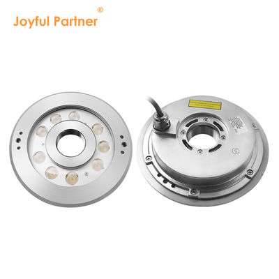 品質  Stainless Steel Submersible LED Fountain Light 9x2W RGB LED color IP68 DC24V CE Certificated 工場