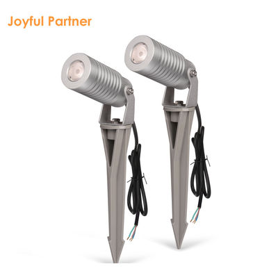 DC 24V 10W LEDスポット スパイクヤードライト RGBW 4in1 携帯式防水屋外灯