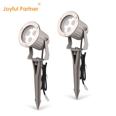 LEDガーデンスポットライト 防水IP65 12V低電圧 0.5メートルケーブル付き グラウンドスパイク