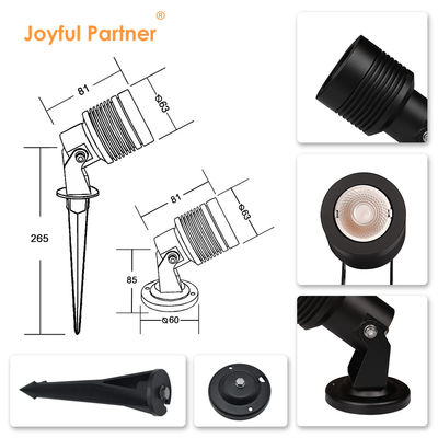調節可能な角度 庭上下照明 6W 10W スクエア 屋外 グラウンド 照明
