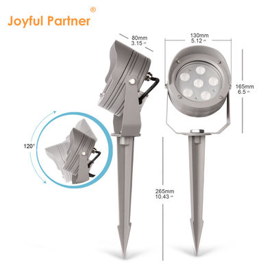 アルミ合金 LED ガーデンスポットライト IP65 防水 屋外芝生スポットライト