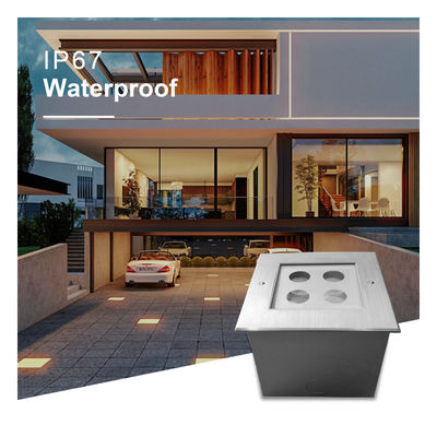 12V DC フロアステップ LED 屋外地下灯 IP67 埋葬 3W 4W 8W