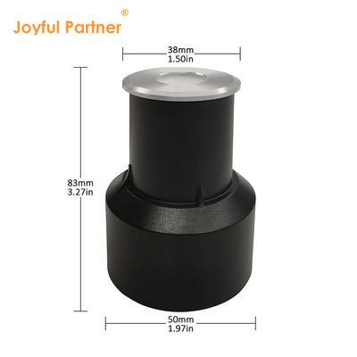 IP67 イングラウンドライト ミニ埋葬ライト 12V 24V ホットホワイト DIA45MM レンズのない冷凍ガラス