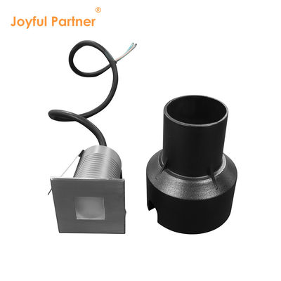 IP67 LED 地下照明 1W 2W 3W 収納式アップライト スクウェアSSカバー