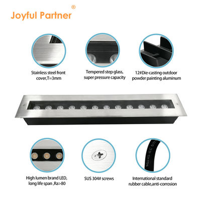 LED 線形灯具 500MM 長さ 12W 24W IP67 防水 OEM ODM カスタマイズ