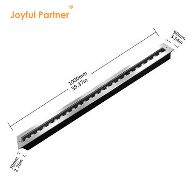 防水 IP67 パスウェイ 線形階段照明 1000mm LED 裏付け地照明