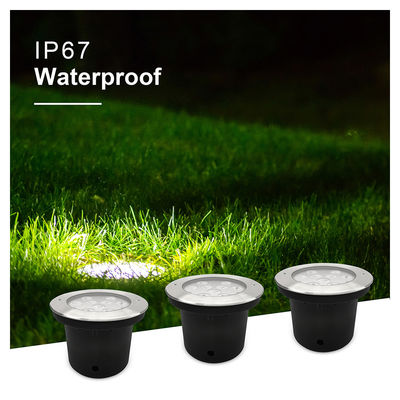 埋葬されたLED地下灯 12V DC24V 304ステンレス鋼 2年間の保証