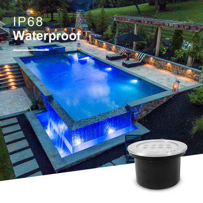 316ステンレス鋼 RGBW 水下灯 4 In 1 40W DC24V LED スイミングプールライト