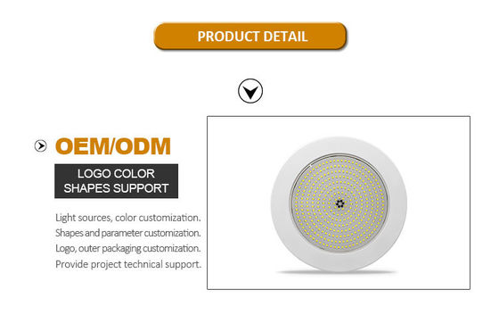42W 12VAC 潜水池 LEDライト IP68 壁掛け RGB LED プールライト