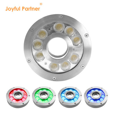 IP68 LED水中噴水ライト 12V 24V ステンレス鋼 2700K-6500K