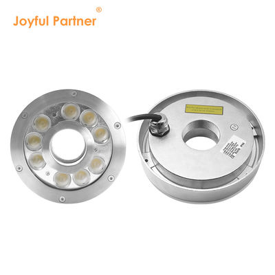 IP68 LED水中噴水ライト 12V 24V ステンレス鋼 2700K-6500K