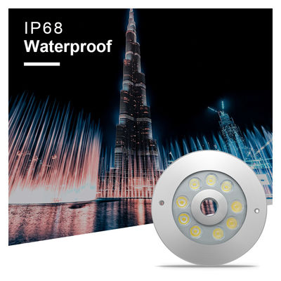 色とりどりのLED噴水灯 2700k - 6500k IP68 LED水中照明