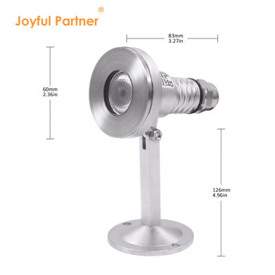 LED水中スポットライト RGB DMX 1W 2W 3W DC24V 6500K 色温度 CE認証