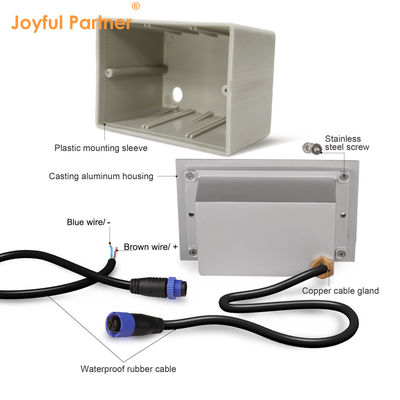 IP65 LED壁灯 12V 24V ホットホワイト LED 階段壁灯