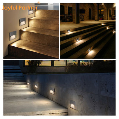 高電圧 LED 入り口 ステップライト IP65 防水 屋外壁灯