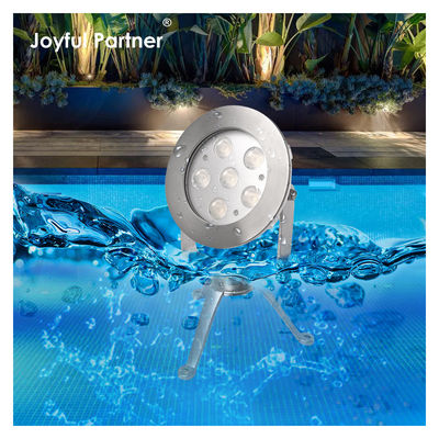 LED水中スポットライト ステンレス鋼316 RGB CE RoHS認証 三脚付き