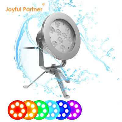 色とりどりの RGBW 水の噴水 LEDライト DMX コントロール ステンレス ステンレス ステンレス ステンレス ステンレス ステンレス