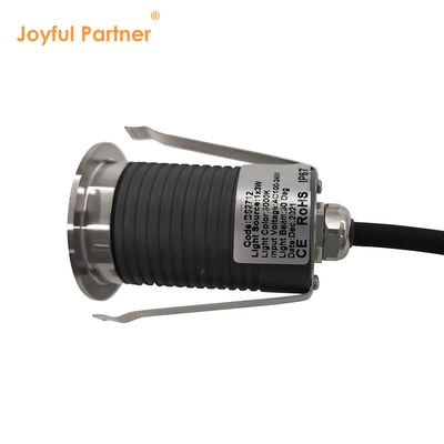 ステンレス・スティール・インセッテッド・スモール・デッキ照明 1W 2W 3W LED地下ランプ