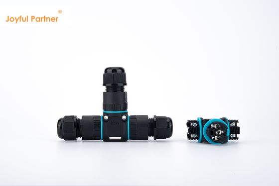 迅速なインストール IP68 防水プラスチック 2/3ピン 女性円形接続器 電源変換器