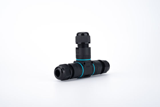 迅速なインストール IP68 防水プラスチック 2/3ピン 女性円形接続器 電源変換器