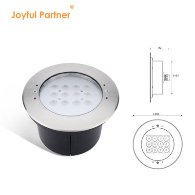 工場直属 IP68 防水ステンレス鋼 316L 潜水プールライト 12W LED内地アップライト