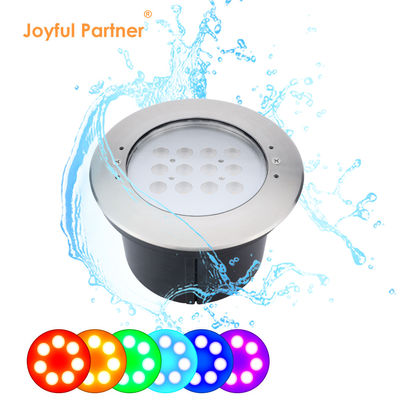 工場直属 IP68 防水ステンレス鋼 316L 潜水プールライト 12W LED内地アップライト