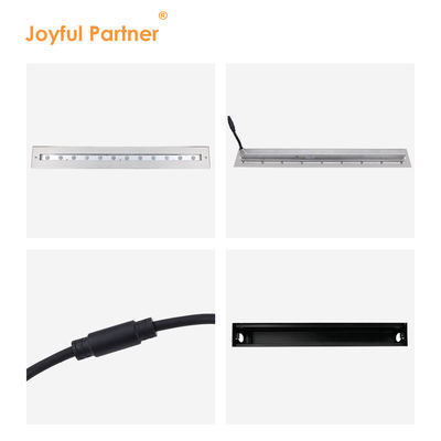 高品質の長方形 明るい不対称光線 IP68 SS316L 水中の光線壁洗浄機 LEDプールライト