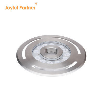 水中の噴水灯 IP68 12W 24W 36W ホットホワイトブルー RGBステンレス鋼 316L 直径 285mm