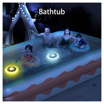 IP68 防水 リモート充電温度ディスプレイ RGB プールパーティのための太陽浮遊プールライト