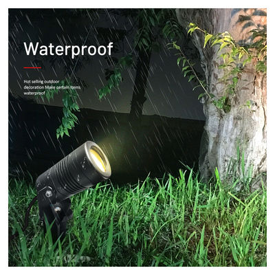 12V 24V IP65 アルミニウム 6W 3000k LED スパイクガーデンライト 屋外景観スポット 芝生ライト