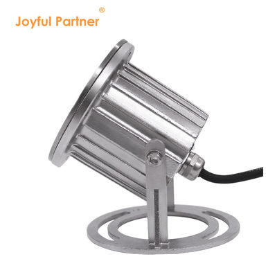 LED水中ライト IP68 ステンレス鋼316 3x2W 池用 マウントベース付き