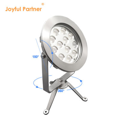 プロモーション 高電力 低電圧 DC24V IP68 ステンレス鋼 48W RGB 潜水池ライト