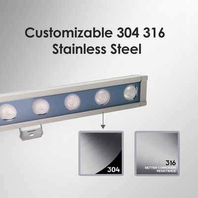 簡単に設置 調整可能なブレーキット リモコン 外部 LED ウォール ウォッシュ ライト 産業用照明