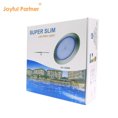 LED水中プールライト IP68 超薄 7.5mm AC12V 316 ステンレス鋼 RGBW SMD リモコン付き