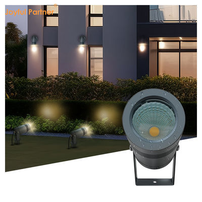 DIA 50mm 6W CREE COB LED アルミニウム 顔カバー DC12v 24v シェーディングカバー付きガーデン スパイクライト