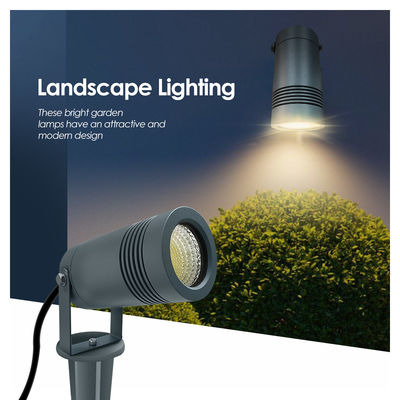 IP65 防水スポットライト 屋外照明 高明るさ 3500K 暖かい白 10W CREE LED 庭の木材用