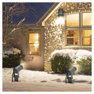 IP65 防水スポットライト 屋外照明 高明るさ 3500K 暖かい白 10W CREE LED 庭の木材用