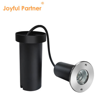 COB LED 地中埋込型ライト 6W IP67 防塵 アルミニウムボディ 埋め込み式 DIA85MM 屋外ヤード用