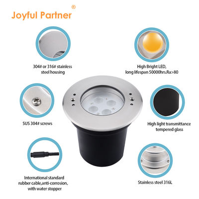 LED水下プールライト 4W 8W 12W 24VDC IP68 水不気化ステンレス 316 RGB 3in1 水泳池用