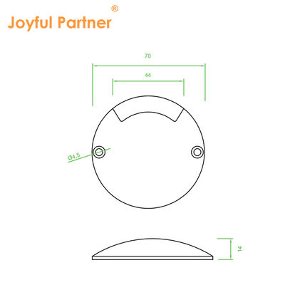 1WLED 収納式階段ライト ブラックカバー アルミ IP67 SMD 2835 階段 ロフト ホールウェイ