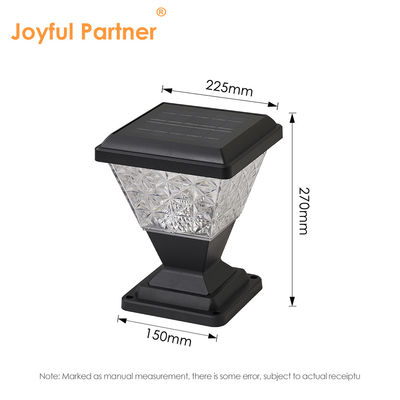 ガーデンゲートライト 太陽光発電 124 PCS SMD 2835 LED 150 Lm/W 5W スローアパネル PCランプシェード