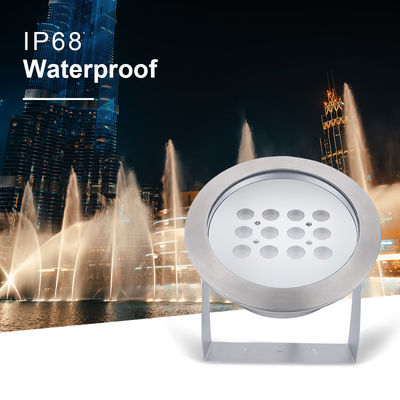 水中ランプ 水の噴水 IP68 RGB エンジニアリング 照明 DMX 512 DC 24v SS 316L