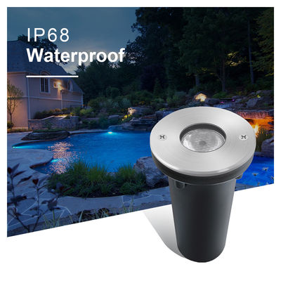 屋外 Led Rgb 水中ランプ 低電圧 RGB 3W 1W LED IP68 防水