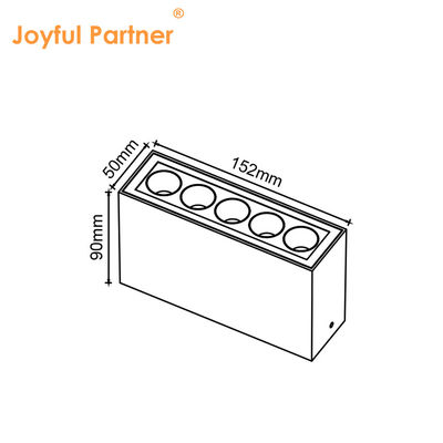 新しいデザイン 線形照明 低電圧DC24VLEDライト 2700k 3000k 4000k CE/RoHS 5*2W LED SMD テンパーガラス