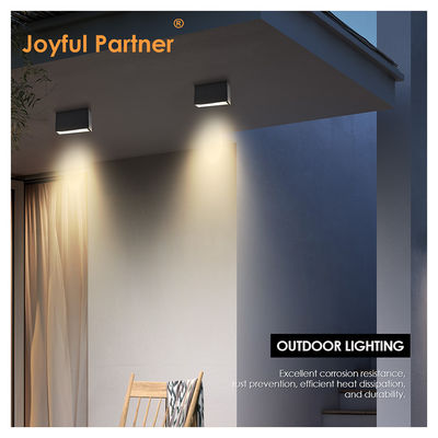 LEDダウンライト SMD 天井表面 鋳型アルミ 5w 10w ビームアングル 60度 3000K 暖かい白色 LED フロントゲート